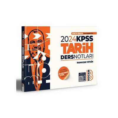 2024 KPSS Tarih Ders Notları Benim Hocam Yayınları