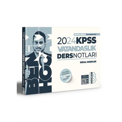2024 KPSS Vatandaşlık Ders Notları Benim Hocam Yayınları