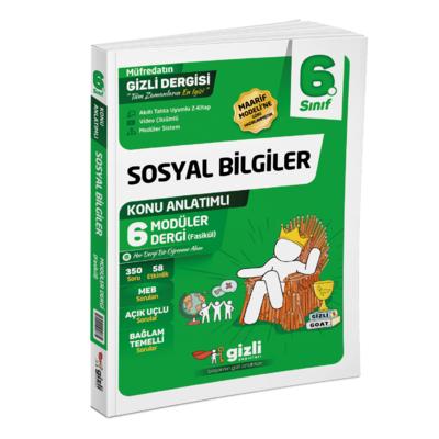 2027 6. Sınıf Sosyal Bilgiler Müfredatın Gizli Dergisi Gizli Yayınları