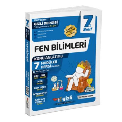 2027 7. Sınıf Fen Bilimleri Müfredatın Gizli Dergisi Gizli Yayınları