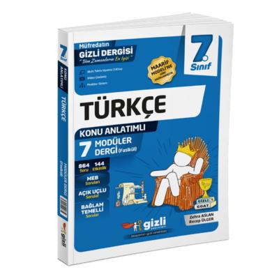 2027 7. Sınıf Türkçe Müfredatın Gizli Dergisi Gizli Yayınları