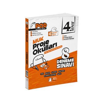 4. Sınıf MÜK Proje Okulları Deneme Sınavı Eğitim Deposu Yayınları
