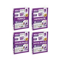 5. Sınıf  12'li Deneme Dörtlü Set -MEB Gibi Sordu Gizli Yayınları