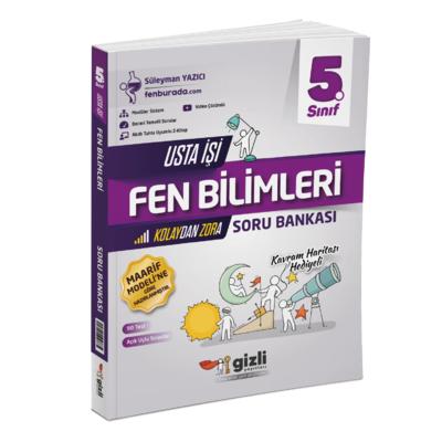 5. Sınıf Fen Bilimleri Usta İşi Soru Bankası Kavram Haritası Hediyeli