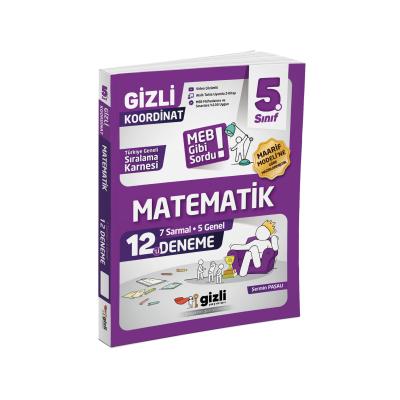 5. Sınıf Matematik 12'li Deneme-MEB Gibi Sordu Gizli Yayınları