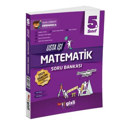 5. Sınıf Matematik Usta İşi Soru Bankası Kavram Haritası Hediyeli