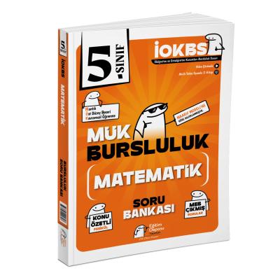 5. Sınıf MÜK Bursluluk Matematik Fasikül Soru Bankası Eğitim Deposu Yayınları