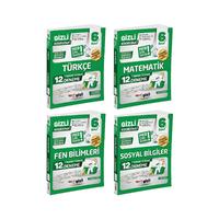 6. Sınıf 12'li Deneme Dörtlü Set -MEB Gibi Sordu Gizli Yayınları