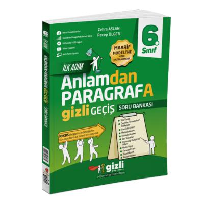 6. Sınıf Anlamdan Paragrafa Gizli Geçiş Gizli Yayınları