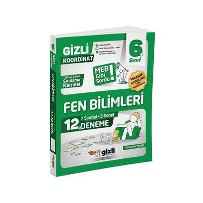 6. Sınıf Fen Bilimleri 12'li Deneme-MEB Gibi Sordu Gizli Yayınları