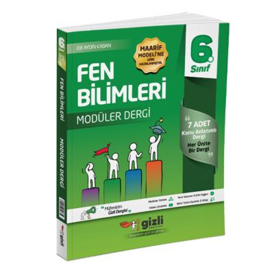 6. Sınıf Fen Bilimleri Müfredatın Gizli Dergisi Gizli Yayınları