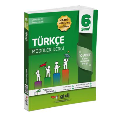 6. Sınıf Türkçe Müfredatın Gizli Dergisi Gizli Yayınları