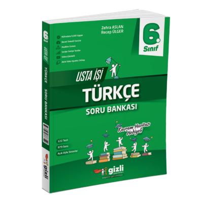 6. Sınıf Türkçe Usta İşi Soru Bankası Kavram Haritası Hediyeli