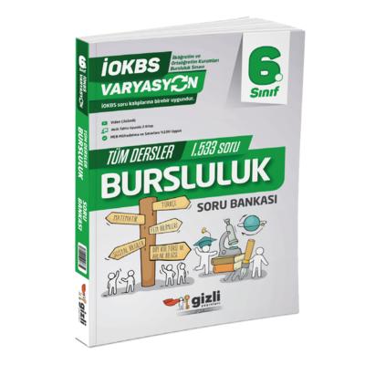 6. Sınıf VARYASYON Tüm Dersler Bursluluk Soru Bankası Gizli Yayınları